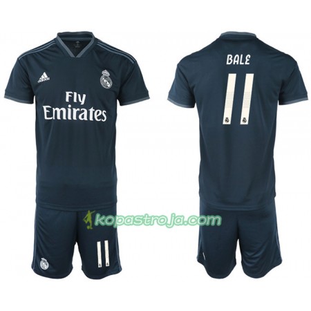 Billiga Fotbollströjor Real Madrid BALE 11 Barn Borta tröja 2018/19 Kortärmad